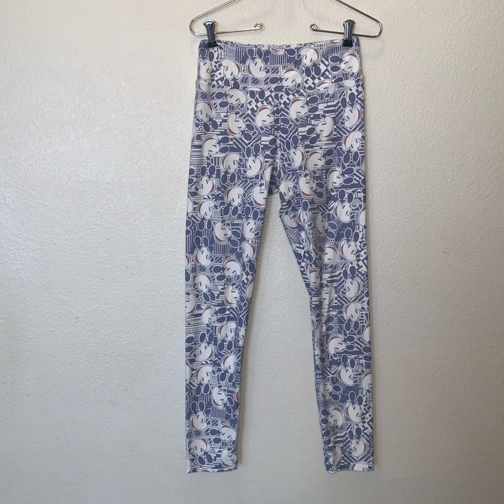 Lularoe Disney Mickey Mouse Stretchy Full length casual leggings